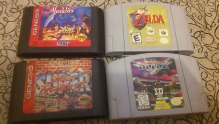 Sega/N64 games