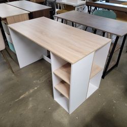 White/ Brown Desk In Box, $79