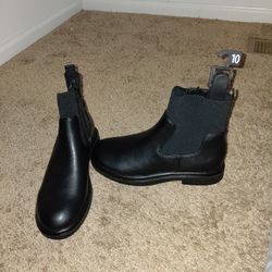Black NoBo Leather Boots 