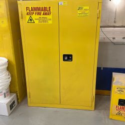 Jamco BM45 43x18x65" (45 Gallon) Safety Steel Metal Flammable Liquid Storage Cabinet