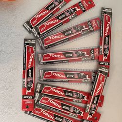 (11) Milwaukee 6” 10TPI Blades