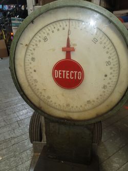 Detecto Vintage Industrial Scale