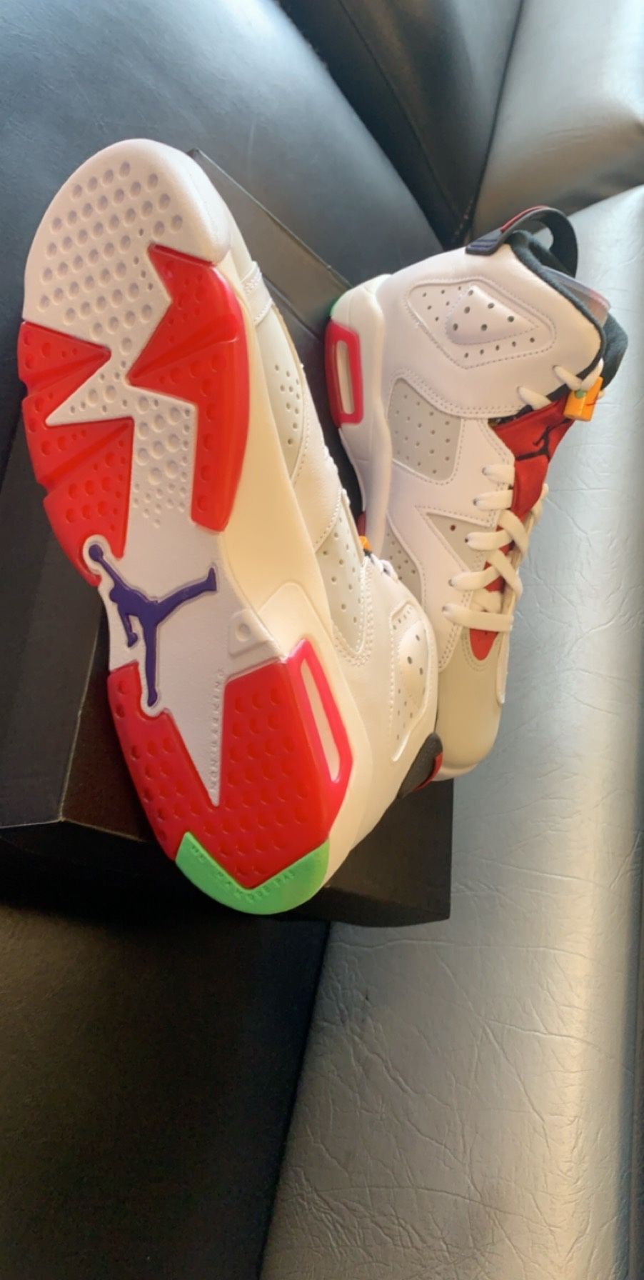 Jordan retro 6 hare