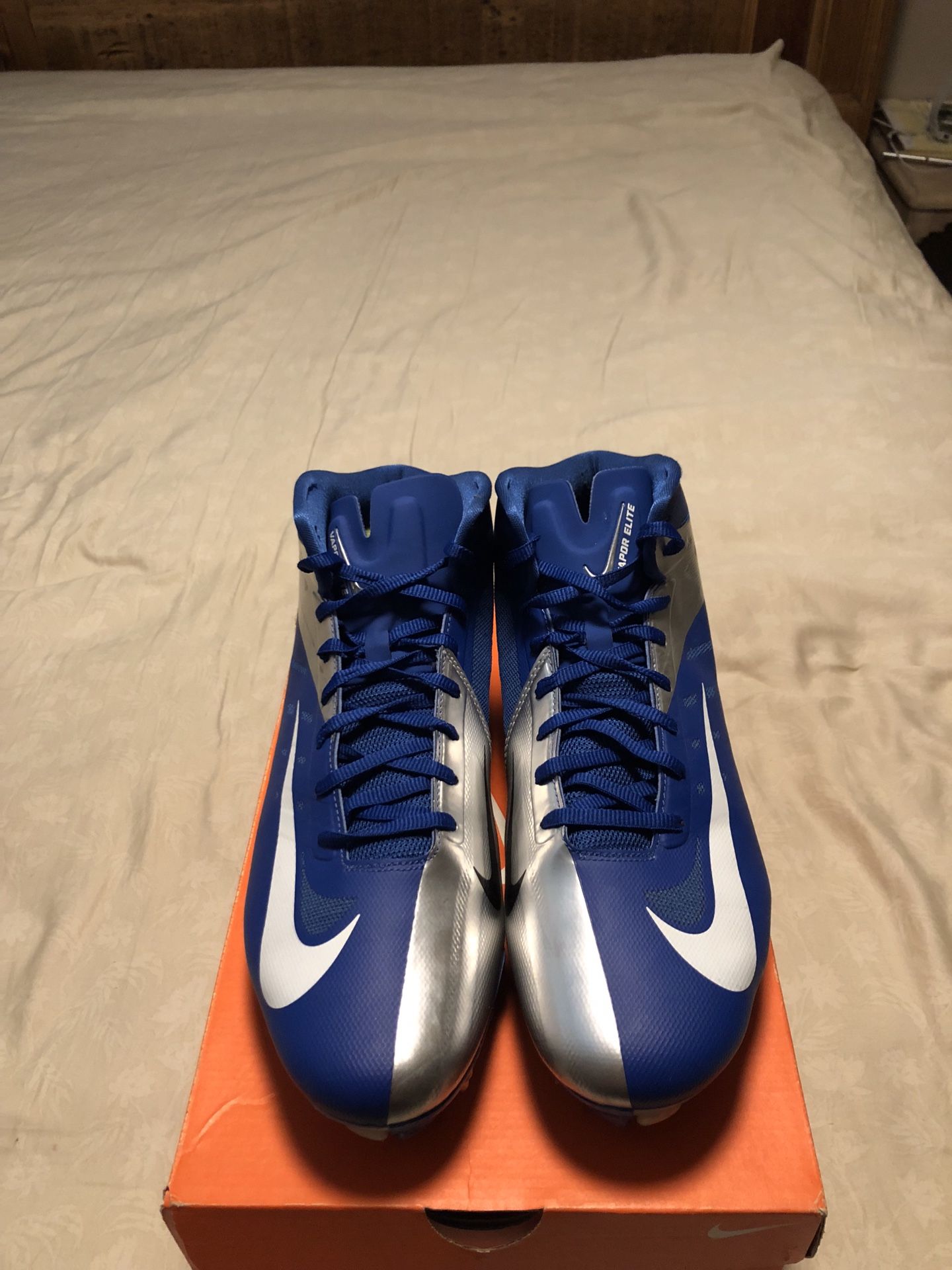 Nike HyperFuse Vapor TD Mid Football Cleats Size