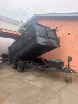 8x12 HEAVY DUTY DUMP TRAILER