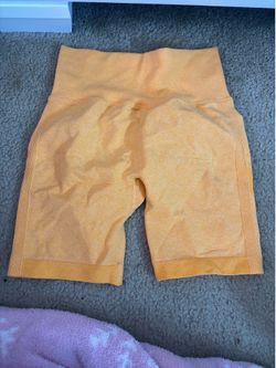 Orange gym short