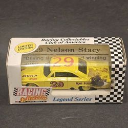 Nelson Stacy #29 NASCAR Legends Series 60’s Ford 1:64 Scale DieCast Replica New