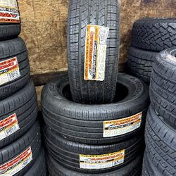 SET OF FOUR NEW TIRES 255/60/19 ARROYO GRANDSPORT ALL SEASON INCLUDING MOUNT AND BALANCE. ASK ME FOR SIZES AND BRANDS 
