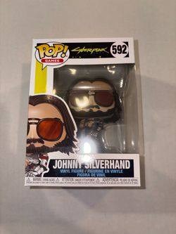 Funko Pop! Games: Cyberpunk 2077 - Johnny Silverhand (with gun) #592 vinyl figure
