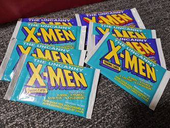 1992 Marvel X-Men Trading Cards Packs Vintage