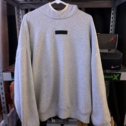 Grey Essentials Hoodie Size M