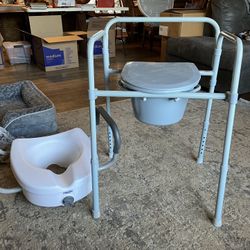Portable Toilet & Toilet Riser