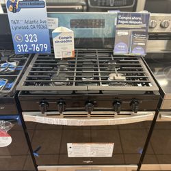 Whirlpool Stainless Steel 5 Burner Gas Range