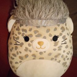 Squish Doos 16" Brigita The Cheetah Squishmallow Pillow