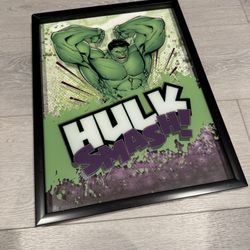 Hulk Smash Picture Frame 
