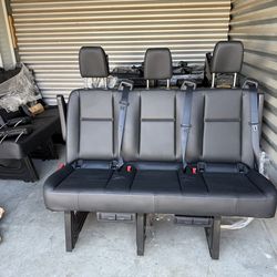 2019-2026 Mercedes Sprinter van seat 3 passenger bench seat rear seats