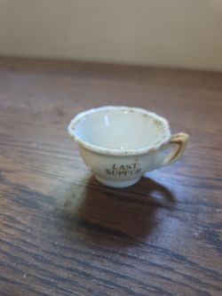 Last Supper Miniature Ceramic Teacup