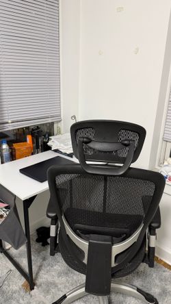 Chair and the table