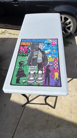 Kaws Street Art Rug/ Wall Art