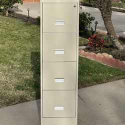 Metal File Cabinet Plus Key