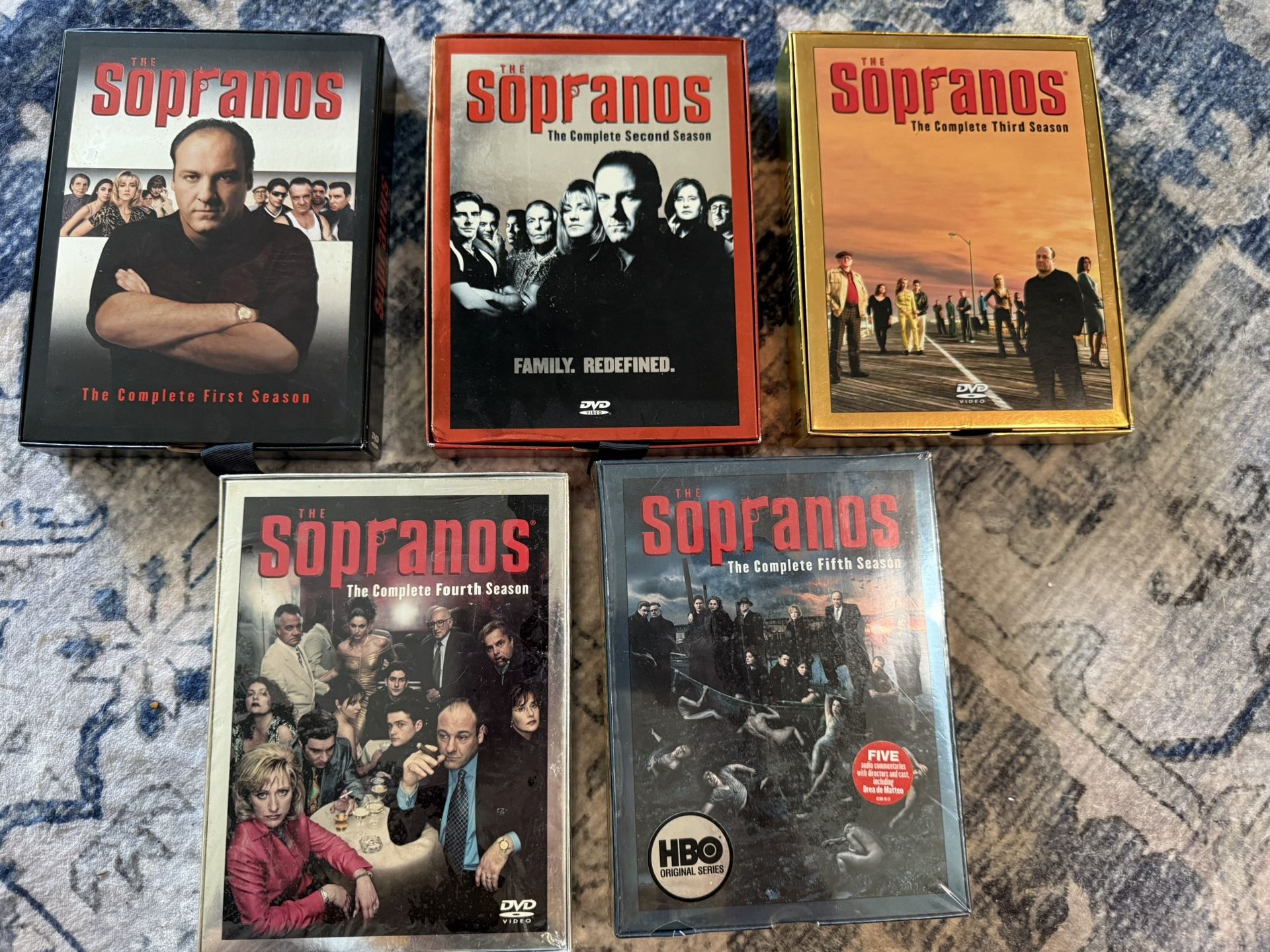 Sopranos Seasons 1-5 Excellent Condition