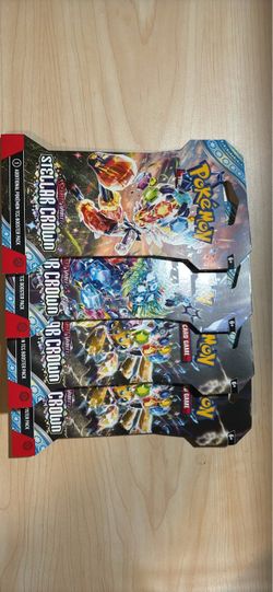 Stellar Crown Sleeved Booster Packs