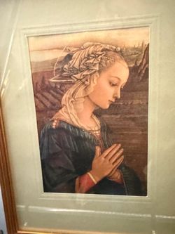 Madonna Mary Print By Fra Filippo Lippi