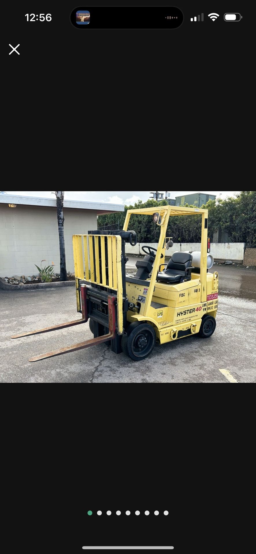 Hyster 4000 Lb Forklift 