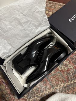 Black Tuxedo Oxford Shoes