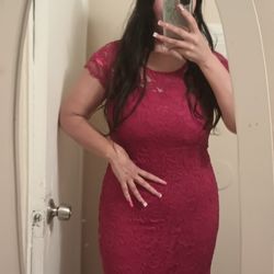 Red Large Dress /Vestido Large 