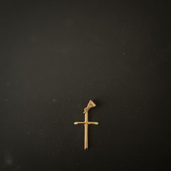 14k Gold Cross Pendant