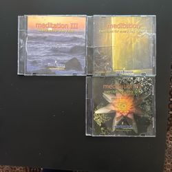 Meditation CDs X 3