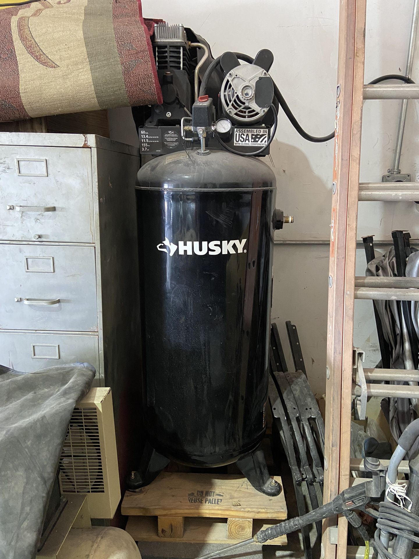 Husky 60 Gallon Electric Air Compressor