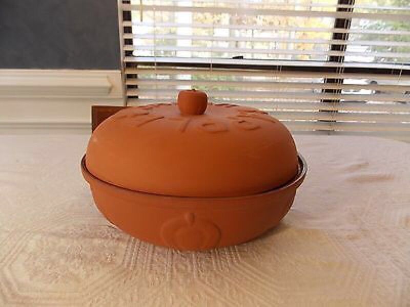 y Apple Baker Terra Cotta Cookin The American Way House Of Lloyd