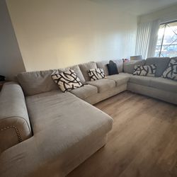 Large Gray Couch