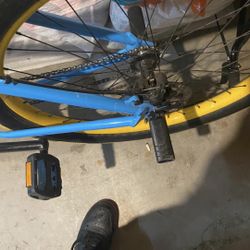 Blue And Yellow Maniac Flyer 