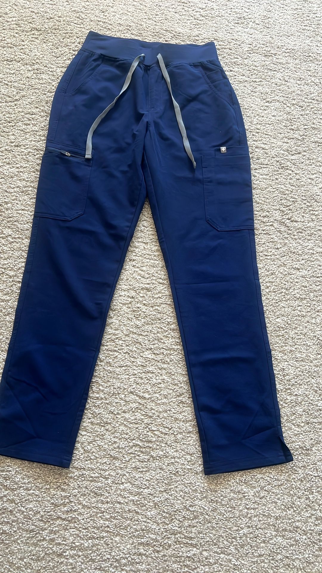 Navy Blue Figs Scrubs Pants