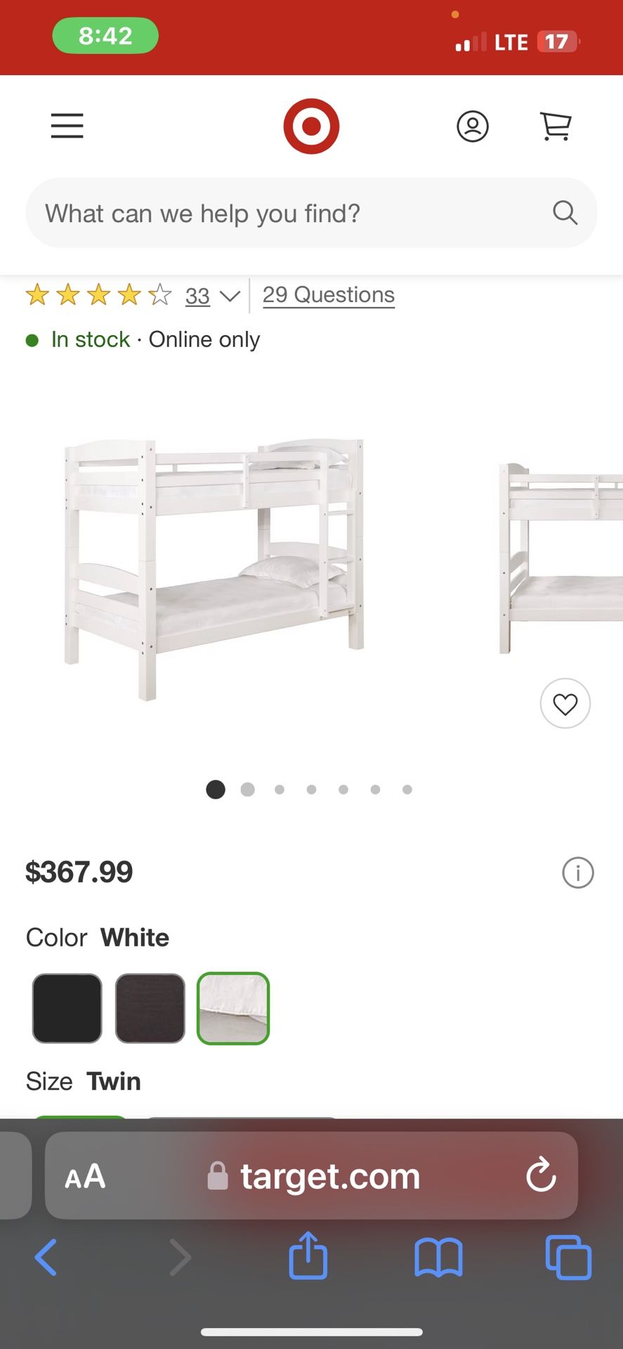 Barely Used Bunk Bed Mattresses Included