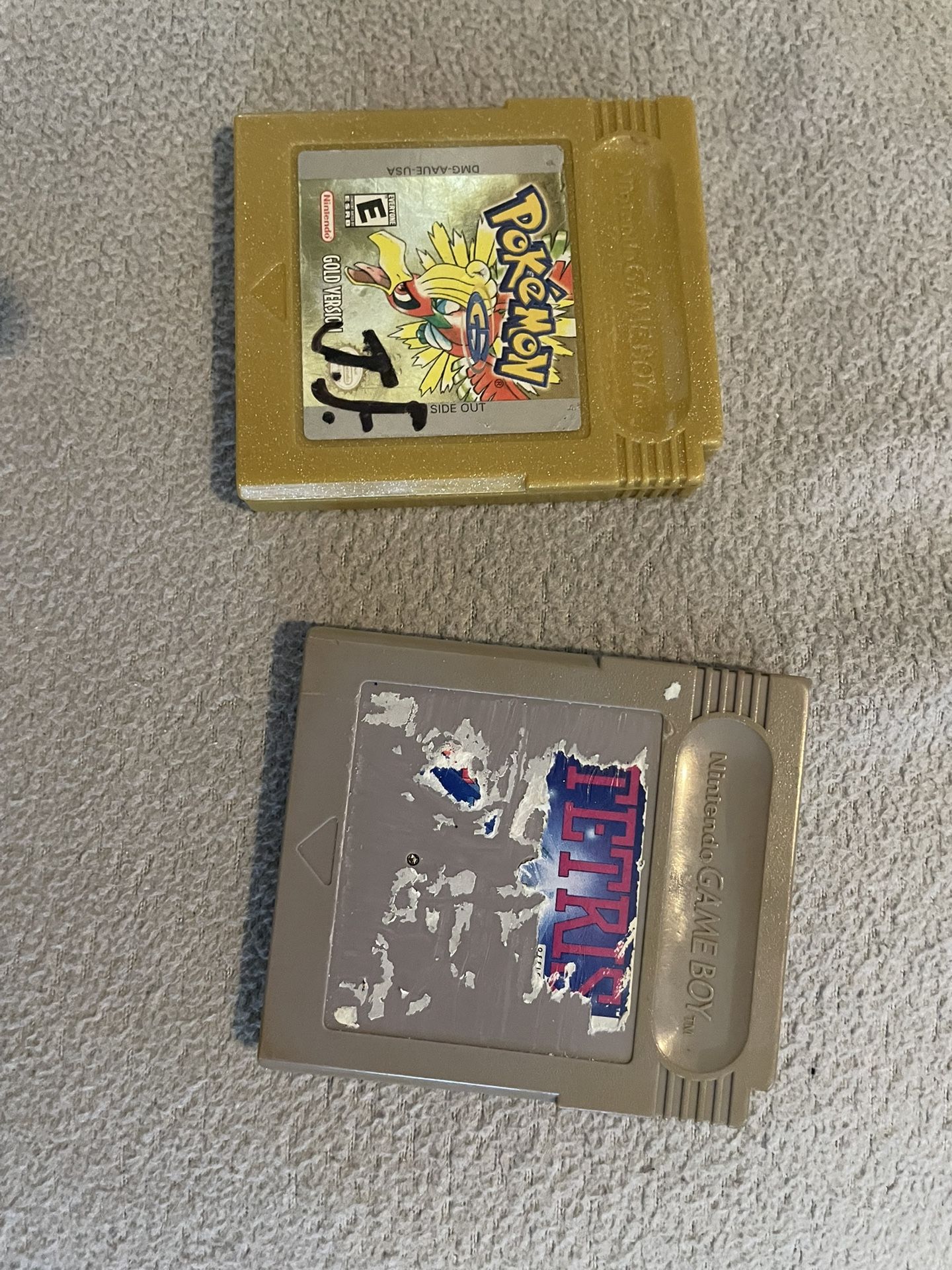 Pokémon Gold& Tetris Game boy