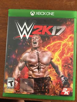 XBOX ONE WWE 2K17