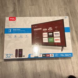 TCL TV  32 Inches 