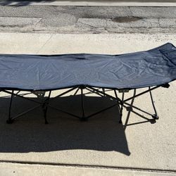Heavy Duty Folding Camping Cot / Outdoor Bed w/ Carry Bag