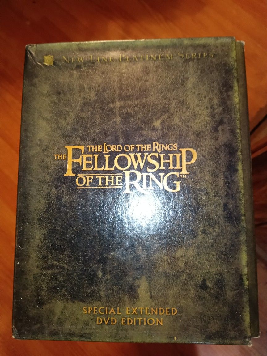 Lord Of The Rings{fellowship of the ring}#4-d.v.d. box set