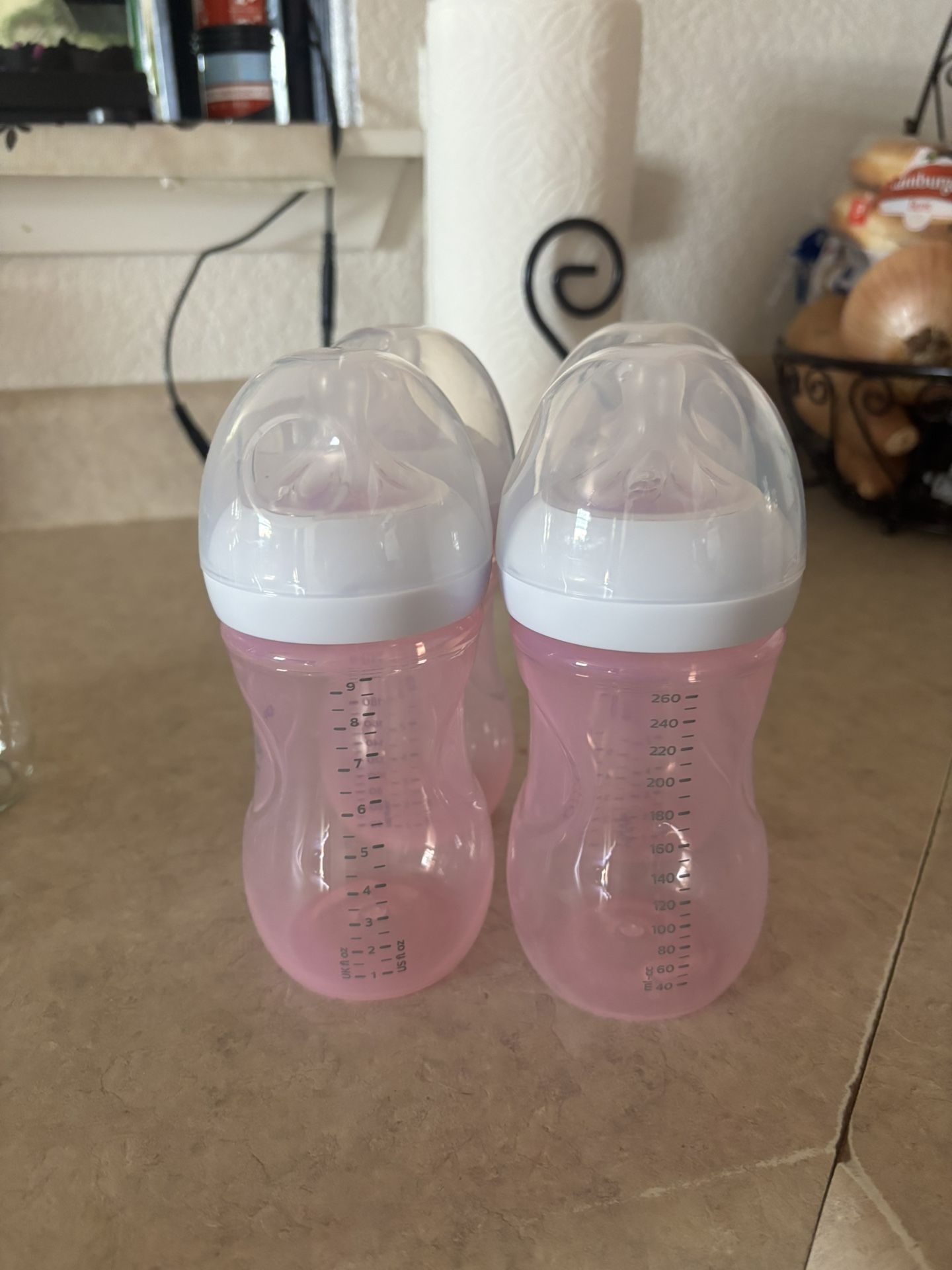 4 Philips Avent Bottles
