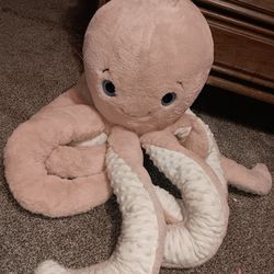 Large Stuffed Pink Octopus 🐙 