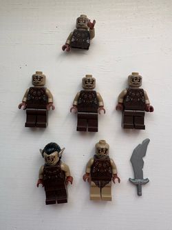 Mordor Orc Lot Lego LOTR Hobbit