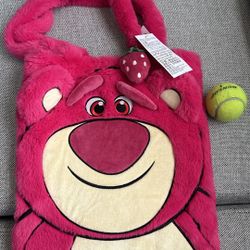 Disney Lotso Bear Tote- New With Tags