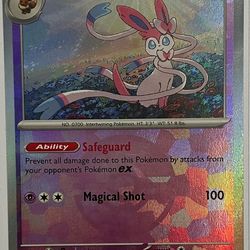 Sylveon Pokeball 040/131 (ANY DAMAGE IS ON SLEEVE)