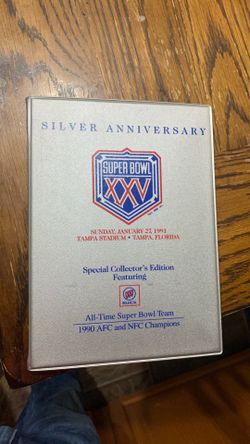 Silver Anniversary set of NFL Cards Mint!