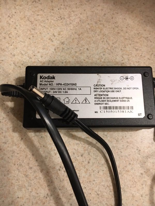 Kodak ac adapter
